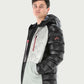 Black Nylon Men Jacket