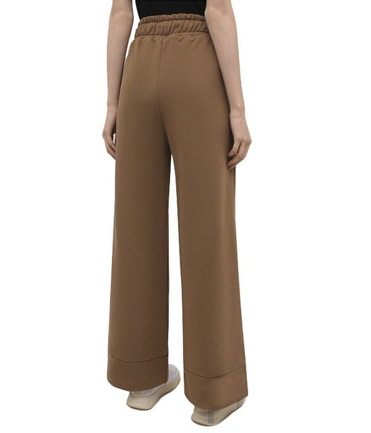 Brown Cotton Women Sweatpant