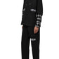 Black Cotton Women Trousers
