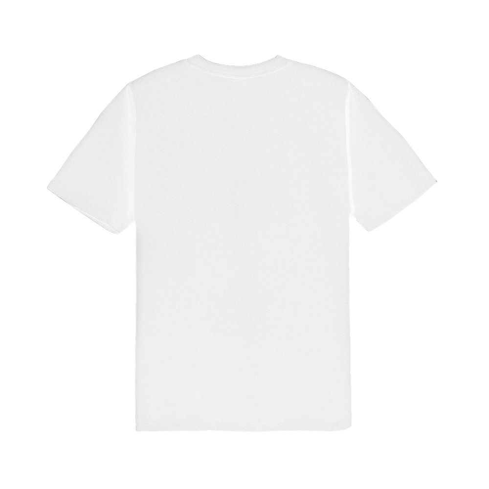 White Cotton Women T-Shirt Dress