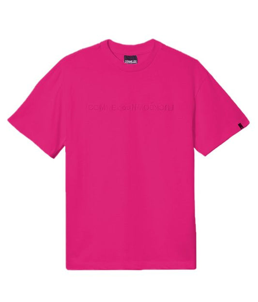 Fuchsia Cotton Women T-Shirt