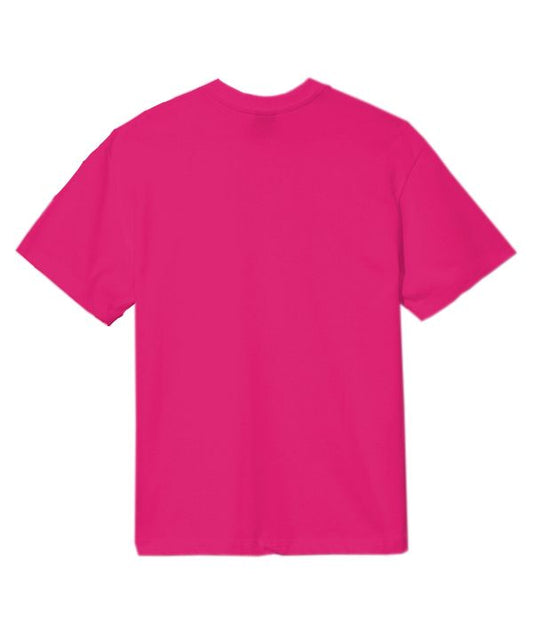 Fuchsia Cotton Women T-Shirt
