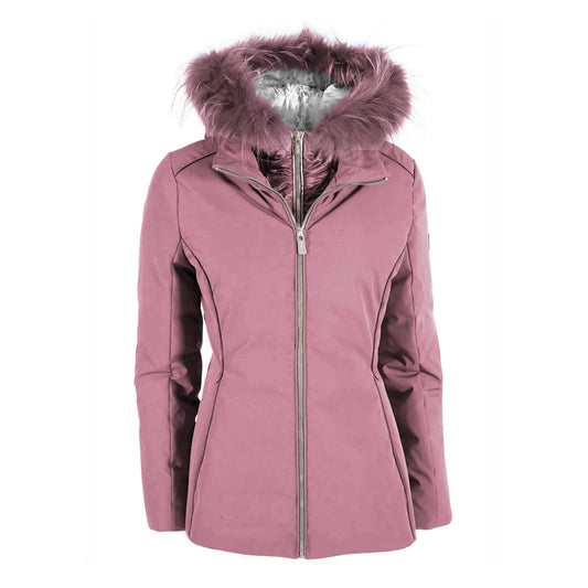 Pink Polyamide Women Jacket