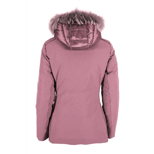 Pink Polyamide Women Jacket