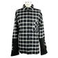 Black Cotton Men Shirt