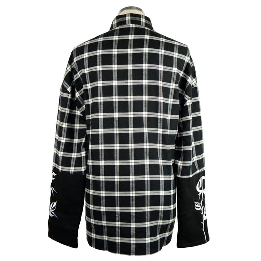 Black Cotton Men Shirt