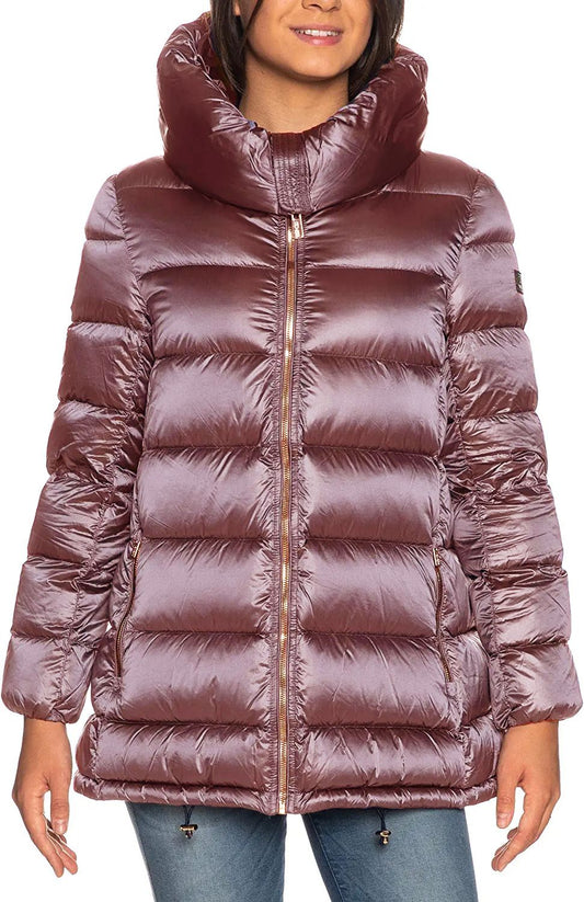 Pink Polyamide Women Jacket