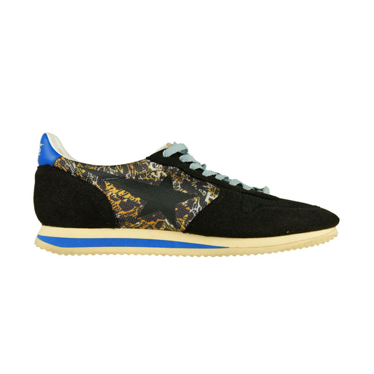 Black Suede Men Sneaker