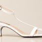 White Leather Women Sandal