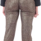 Gray Wool Blend Women Trouser