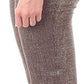 Gray Wool Blend Women Trouser