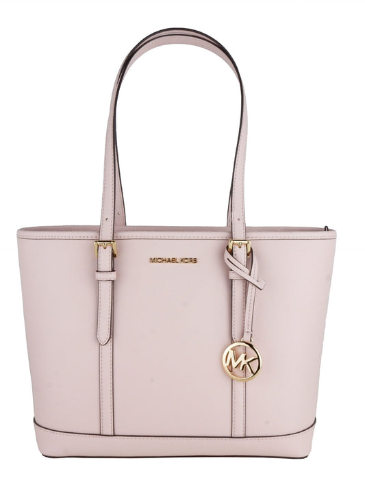 Pink Leather Women Shoulder Bag