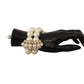 Elegant Faux Pearl Charm Bracelet