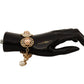 Champagne Crystal Gold Chain Bracelet
