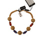 Elegant Gold Crystal Sphere Necklace