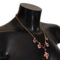 Elegant Gold Charm Cross Necklace