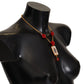 Queen Card Deck Crystal Necklace