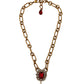 Elegant Charm Beaded Faux Pearl Necklace