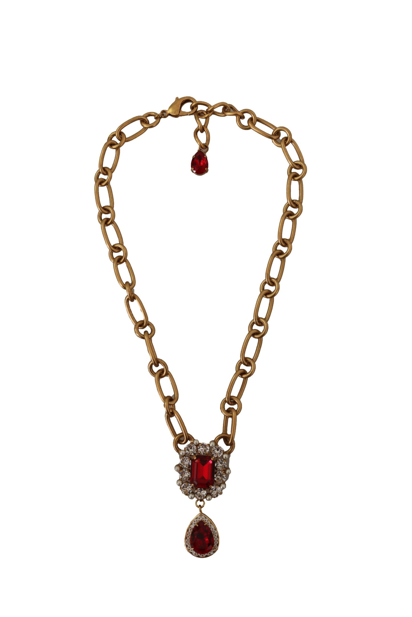 Elegant Charm Beaded Faux Pearl Necklace