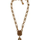 Elegant Charm Beaded Faux Pearl Necklace
