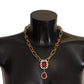 Elegant Charm Beaded Faux Pearl Necklace