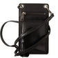 Elegant Leather Phone Wallet with Strap