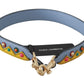 Blue Handbag Accessory Shoulder Strap Leather