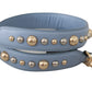 Blue Leather Handbag Accessory Shoulder Strap