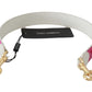 Elegant Pink Leather Shoulder Strap Accessory