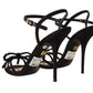 Embellished Gros Grain Luxury Heels
