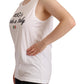 Elegant Sleeveless Cotton Top