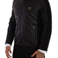 Chic Black Biker Jacket - Timeless Elegance