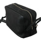 Elegant Black Leather Clutch for Men