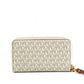Jet Set Large Vanilla Signature PVC Flat Multifunction Wrist Wallet