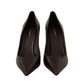 Elegant Crocodile Leather High Stiletto Pumps