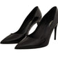 Elegant Black Patent Leather Pumps