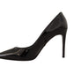 Elegant Black Patent Leather Pumps