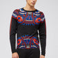 Black Wool Men Sweater