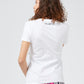 White Cotton Women T-Shirt