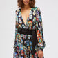 Black Polyester Women Dress