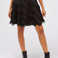 Black Polyester Women Skirt