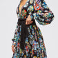 Black Polyester Women Dress