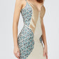 Beige Polyester Women Dress