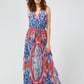 Fuchsia Viscose Women Dress