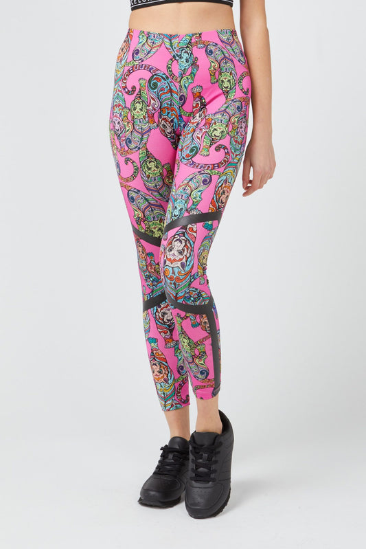 Fuchsia Stretch Legging Women Pant