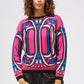 Fuchsia Cotton Women Sweater