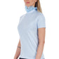 Light-Blue Cotton Women Top