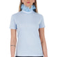Light-Blue Cotton Women Top
