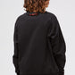 Black Cotton Women Sweater