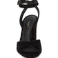 Black Synthetic Women Sandal
